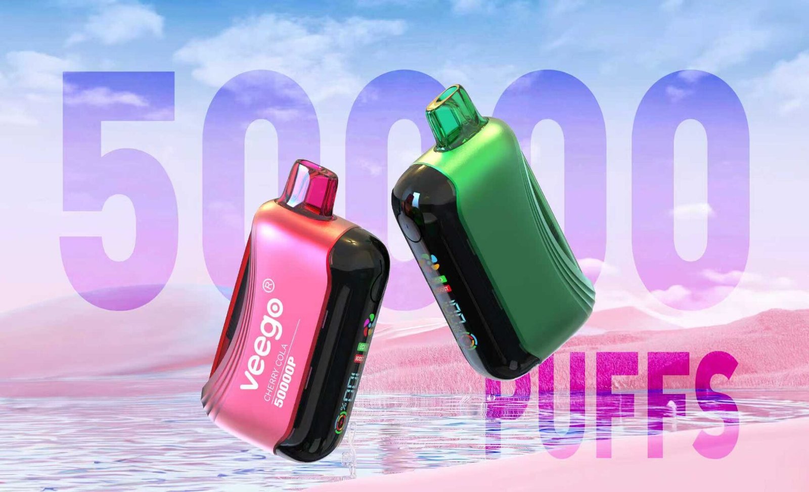 VX 50000K disposable vape with Solenoid Valve anti-leak technology and Local Filling system
