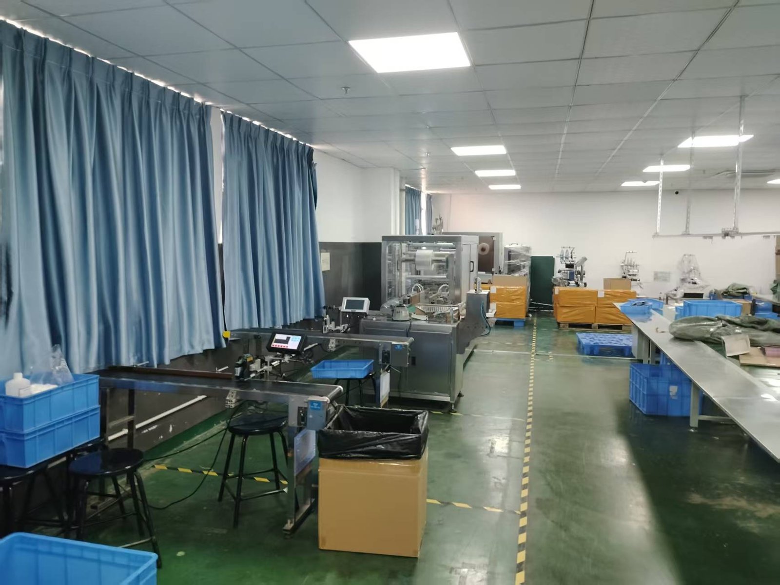 Staff area and rooms in VEEGO vape factory